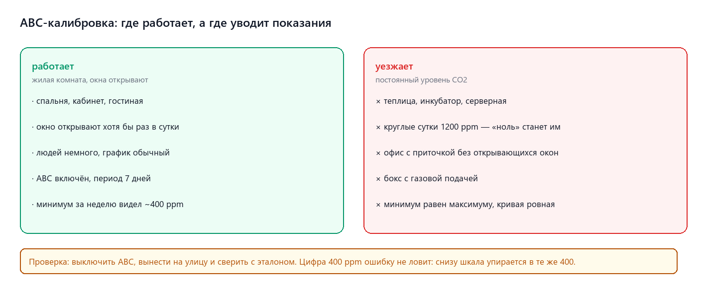 ABC-калибровка: где работает, где уводит показания
