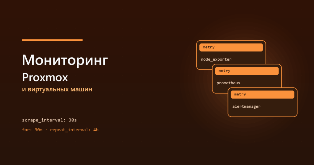 Мониторинг Proxmox: Prometheus, Grafana, алерты