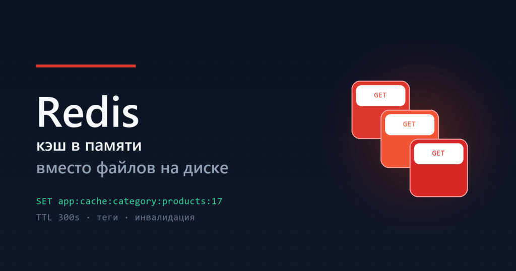 Redis — кэш в памяти вместо файлов на диске